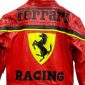 Ferrari Leather Racing Moto Biker Jacket