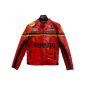 Ferrari Leather Racing Moto Biker Jacket